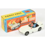 Corgi Toys 336 "James Bond" Toyota 2000GT From The Film "You Only Live Twice" - White, black inte...