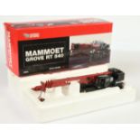 WSI Models (1/50th) 02-1807 "Mammoet" Grove RT540 Crane Truck - Red and black  - Mint in a Excell...