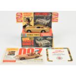 Corgi Toys 261 - "James Bond" Aston Martin DB5 taken from the film "Goldfinger" - finished in gol...