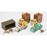 Corgi Toys Unboxed Group To Include "Daktari" 2 X  Bedford TK Giraffe Transporter, Land Rover - C...