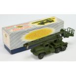 Dinky Toys Military 667 Missile Servicing Platform Vehicle  - Green including hubs and basket