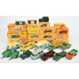 Dinky Toys Group To Include - 340 Land Rover, 261 Morris "Post office Telephones", 422 Fordson Tr...