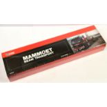 WSI Models (1/50th) 02-1818 "Mammoet" Beam Transporter - Red, black  and white - Mint including f...
