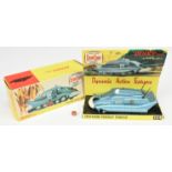 Dinky Toys 104 "Captain Scarlet"  Spectrum Pursuit Vehicle - Blue body, white front bumper, black...