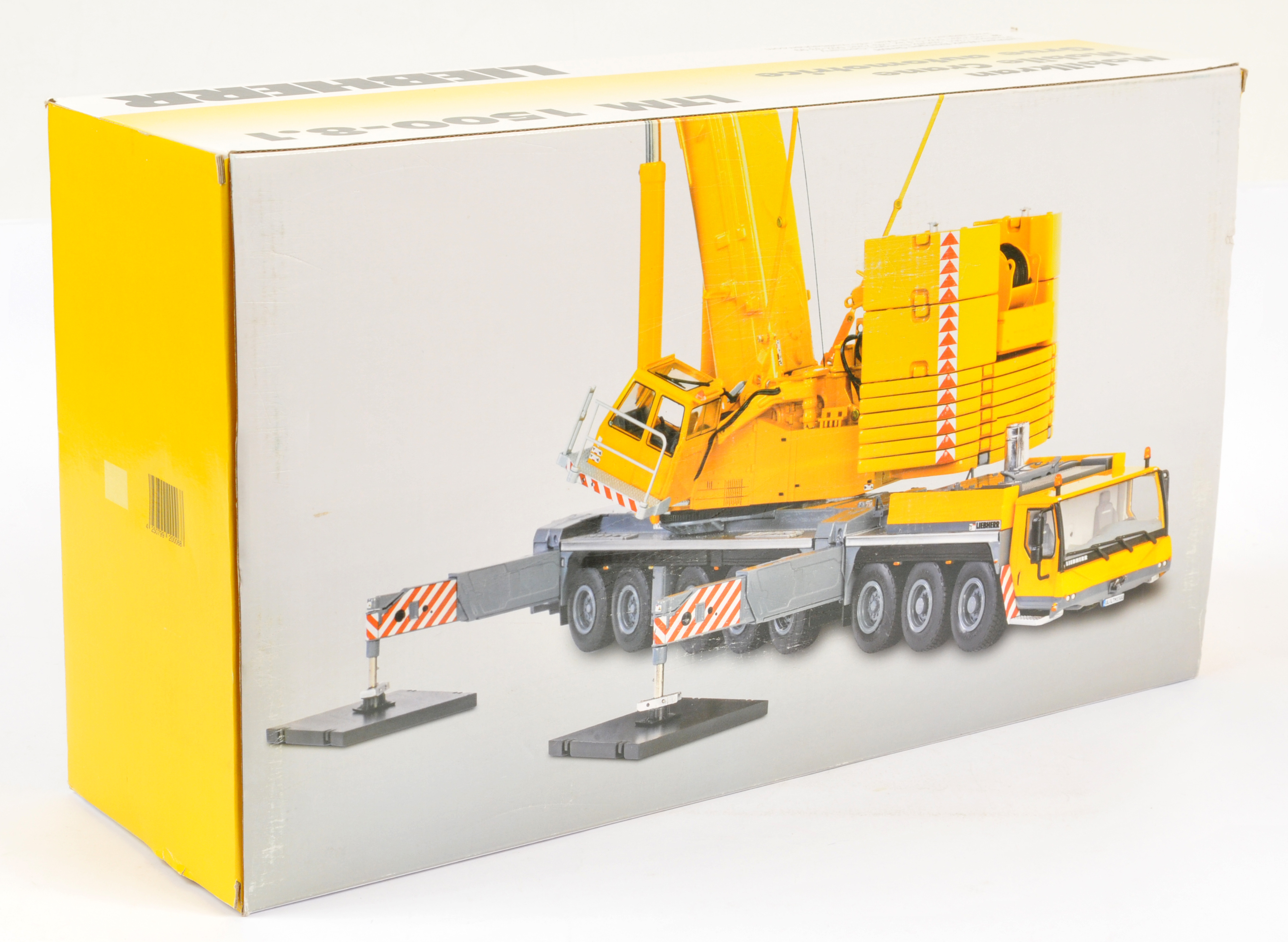 WSI Models  (1/50th) 02-1213Liebherr LTM 1500.8.1 Mobile Crane Yellow and Grey - Near Mint in a G... - Image 2 of 3