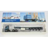 WSI Models (1/50th) 20-1012 Volvo FH2 "Sarens" Truck and Trailer - Blue - Mint in a Good Plus car...