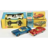 Corgi Toys A Group To Include  - (1) 264 Oldsmobile Toronado - Blue body, ivory interior, chrome ...