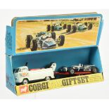 Corgi Toys GS 8 Gift Set - To Include - Volkswagen Pick-Up - White body, lemon interior, red plas...