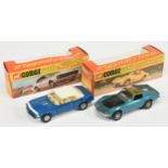 Corgi Toys Whizzwheels A Pair - (1) 304 Chevrolet SS350 Camaro - Blue body, white hood and front ...