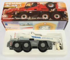 Conrad Model  (1/50th) 2093/0  Demag AC 40-1  Mobile Crane - Off White and Grey - Near Mint  in a...