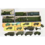 Dinky Toys Military Group To Include - 661 Scammell recovery Tractor, 642 "RAF" Pressure Refuelle...