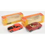 Corgi Toys Whizzwheels A Pair - (1) 306 Morris Marina 1.8 Coupe - Metallic reddish-Maroon, ivory ...