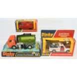 Dinky Toys Group To Include 410 Bedford Van "Royal Mail", 442 Land Rover Breakdown and 451 Johnst...