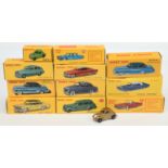 Dinky Toys (Atlas Editions) Group Of 11 To Include - 24X Ford Vedette, 555 Ford Thunderbird, 24V ...