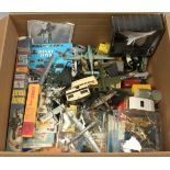 A Large Mixed Group To Include Meccano Magazines, Unboxed Aircraft - Mercury, corgi and others, t...