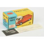 Corgi Toys 431 Volkswagen Pick-Up Empty blue and yellow carded picture box Excellent nice crisp e...