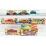 Group Of 8 Mainly (1/43rd) To Include Norev 805 Renault 12 - red, Mebetoys A36 Fiat 500 - Blue, G...