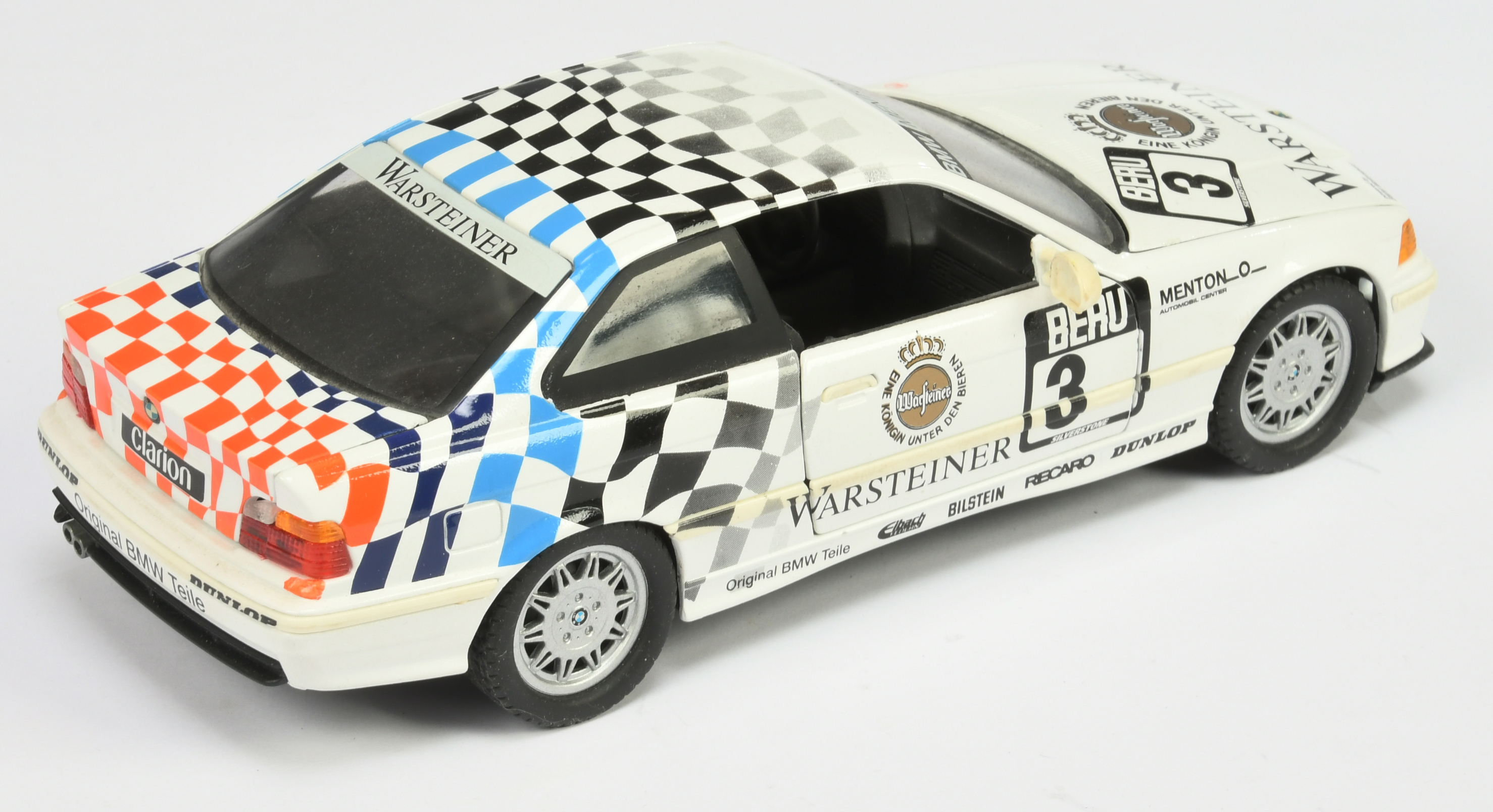 Schuco (1/24th) - Racing BMW M3 Touring Car - White, red, black and blue with racing No.3 - Good ... - Image 2 of 2