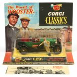 Corgi Original Classics 9004 "The World Of Wooster" Vintage Bentley - Green body, graphite grey c...