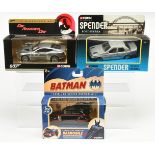 Corgi Toys Group Of 3 More recent Issues - (1) 96012 "Spender" Ford Cosworth, (2) CC07503 "James ...