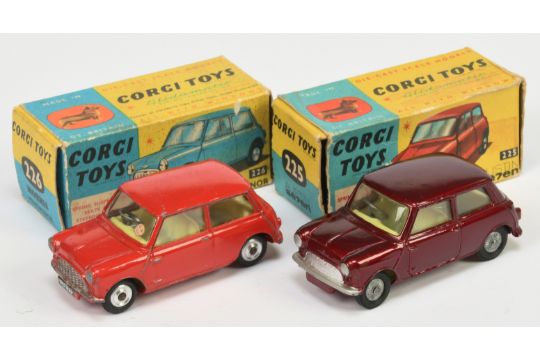 Corgi Toys 225 Austin Seven Mini - Red body, lemon interior, silver trim and spun hubs - Fair and... - Bild 1 aus 2