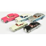 Corgi Toys Unboxed Group Of 5 Rolls Royce and Bentley's To Include - Rolls Royce Silver Shadow Tw...