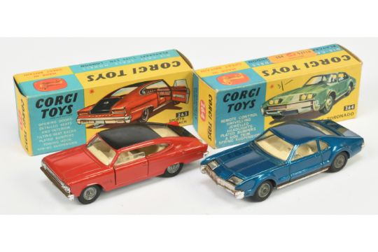 Corgi Toys  263 Marlin Rambler Fastback - Red body, black roof, ivory interior, chrome trim, cast... - Bild 1 aus 2