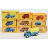 Dinky Toys (Atlas Editions) Group Of 9 To Include - 2 x 480 Bedford Van "Kodak", 260 Morris Comme...
