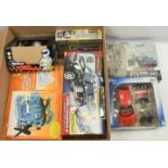 A group To include Haynes Build your Own Combustion Engine, Solido (1/18th) Peugeot Kit, Bburago ...