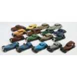 Dinky Toys Unboxed Group To Include - 36 series 4-Seater Sports, 39 series Chrysler, Lincoln Zeph...