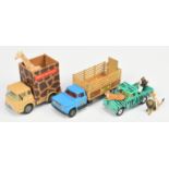 Corgi Toys GS14 Unboxed "Daktari" Gift Set to include Bedford TK Giraffe Transporter, Dodge Kew t...