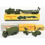 Dinky Toys Military Group To Include  - (1) 622 Foden Covered Wagon, (2) 660 Mighty Antar Tank Tr...