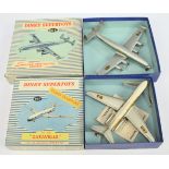 French Dinky Toys A Pair Of Aircraft - (1) 60C (892) Super G Constellation "Air France" - Silver ...