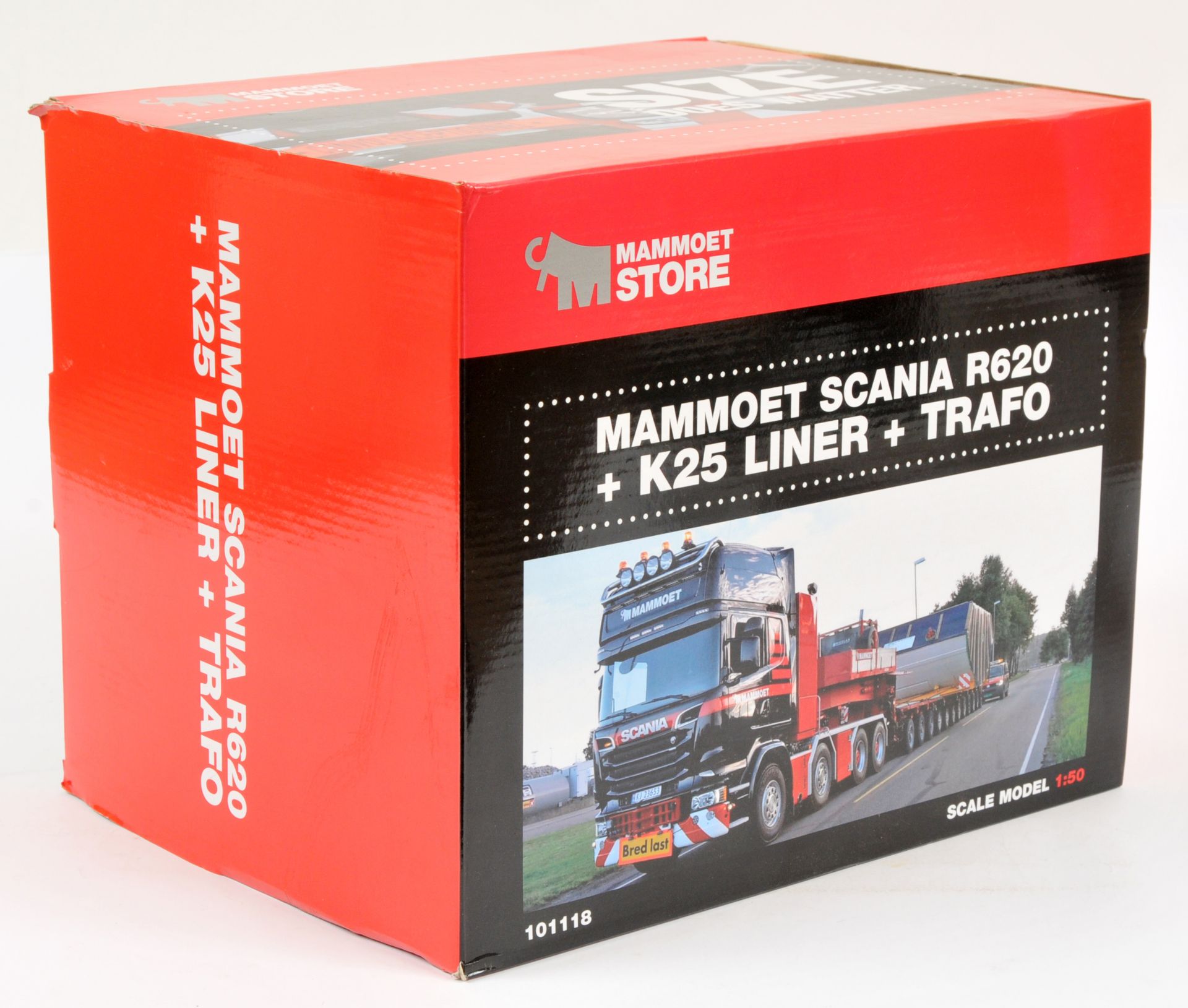 IMC Models (1/50th) 31-0102 "Mammoet" Scania R620   - Red and black - Mint in a Sealed Polystyren...