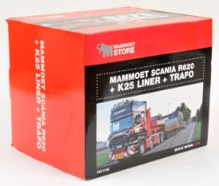 IMC Models (1/50th) 31-0102 "Mammoet" Scania R620   - Red and black - Mint in a Sealed Polystyren...