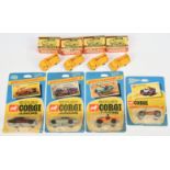 Corgi Toys Juniors Group Of 4 To Include (1) 5 willy's Jeep, (2) 39 Jaguar XJ6, (3) 46 Jensen and...