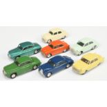 orgi Toys Unboxed Group Of Mechanical Motor Issues To Include - Vauxhall Velox - Orange, Riley Pa...
