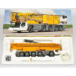 Conrad Models  (1/50th) 2102/0 Liebherr MK 100 Mobile Crane  - Deep Yellow, white and grey - Good...