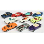 Corgi Toys Unboxed Whizzwheels Group To Include - Renault R16 - Blue, Lamborghini P400 Miura - Re...