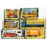 Corgi Toys Group Of To Include - 415 Mazda Camper, 1109 Ford Truck and Trailer "Michelin",   1117...
