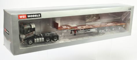 WSI Models (1/50th) 01-2296 Volvo FH4 Sleeper "O'Neill Heavy Haulage" - Black, white and red  wit...