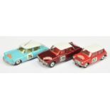 Corgi Toys Unboxed "Rallye Monte Carlo" Gift Set To Include - (1) Rover 200 - Metallic maroon, (2...