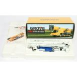 TWH Collectables  (1/50th) 053A  Grove GMK 5110-1/5135 "Hanchard Crane"  Mobile Crane - White and...