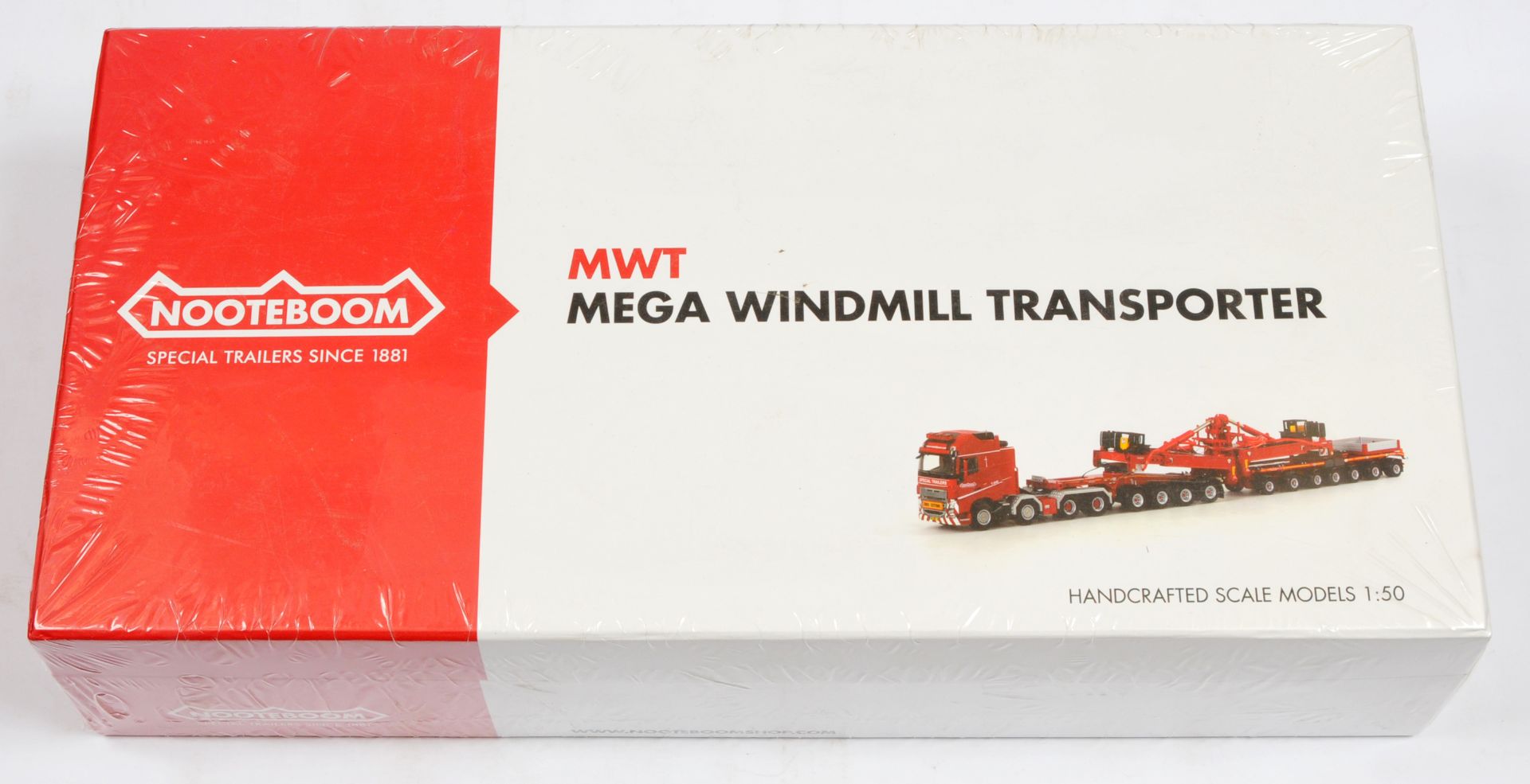 WSI Models (1/50th) 01-2327 "Nooteboom" Mercedes Actros "Mar-Train"   - Mint including factory se...
