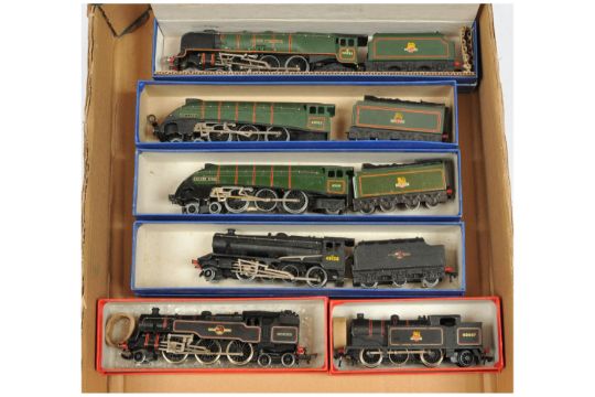 Hornby Dublo 2&3-rail group of BR Steam Locomotives to include 