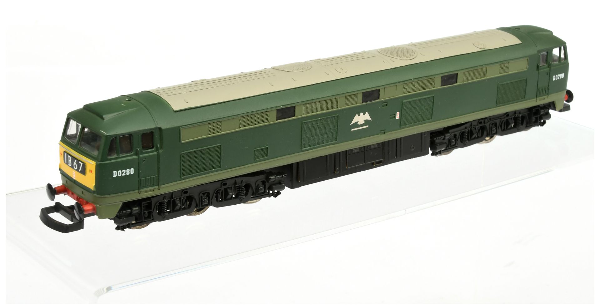 Silver Fox Models OO BR Green D0280 "Falcon" Two Tone Green