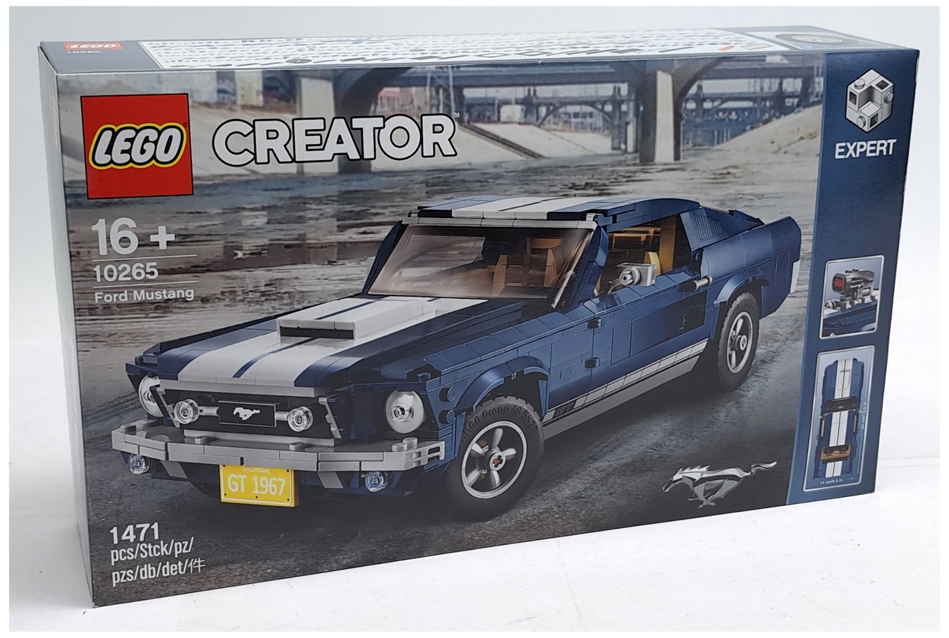 Lego (Sealed) #10265 Creator Expert - Ford Mustang, within Near Mint sealed packaging.