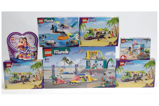 Lego (Sealed) Friends group to include (1) #41723 Donut Shop; (2) #41752 Sea Rescue Plane; (3) #4...