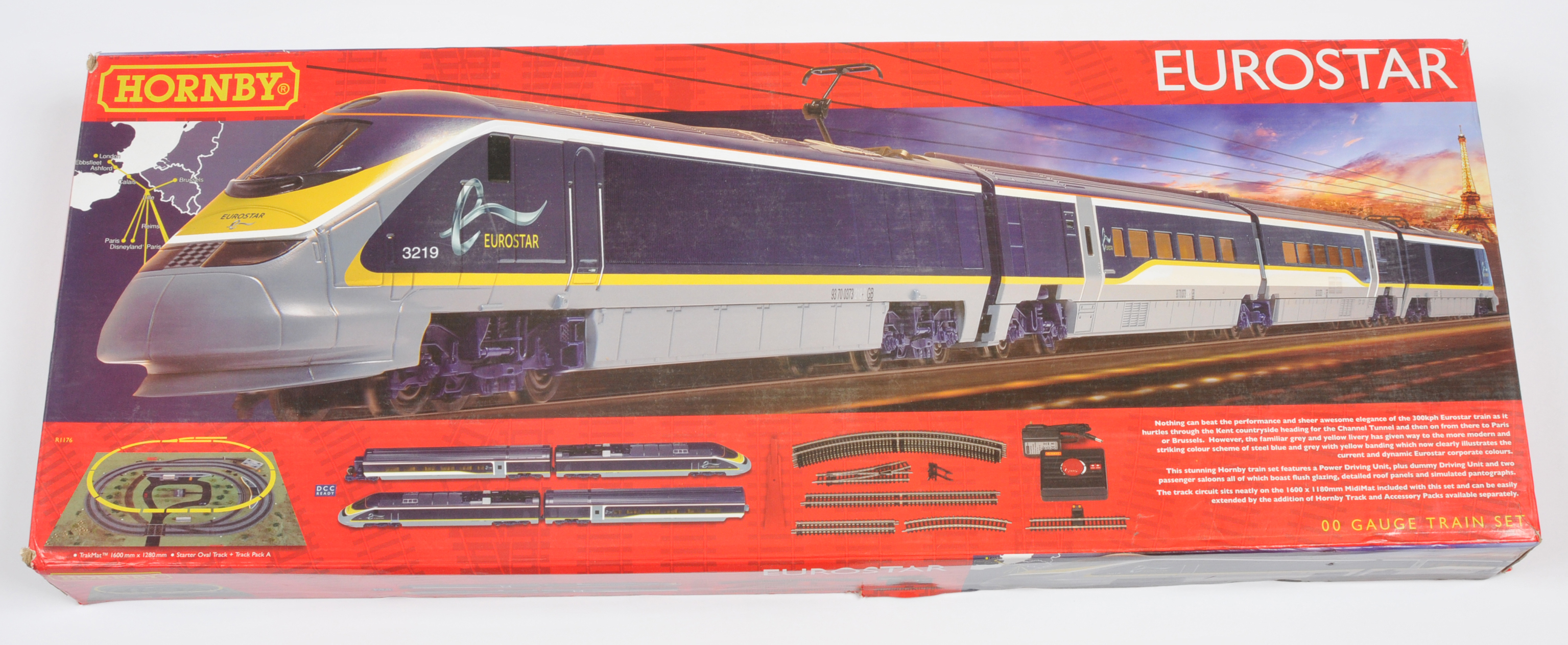 Hornby China R1176 Eurostar Train Set.