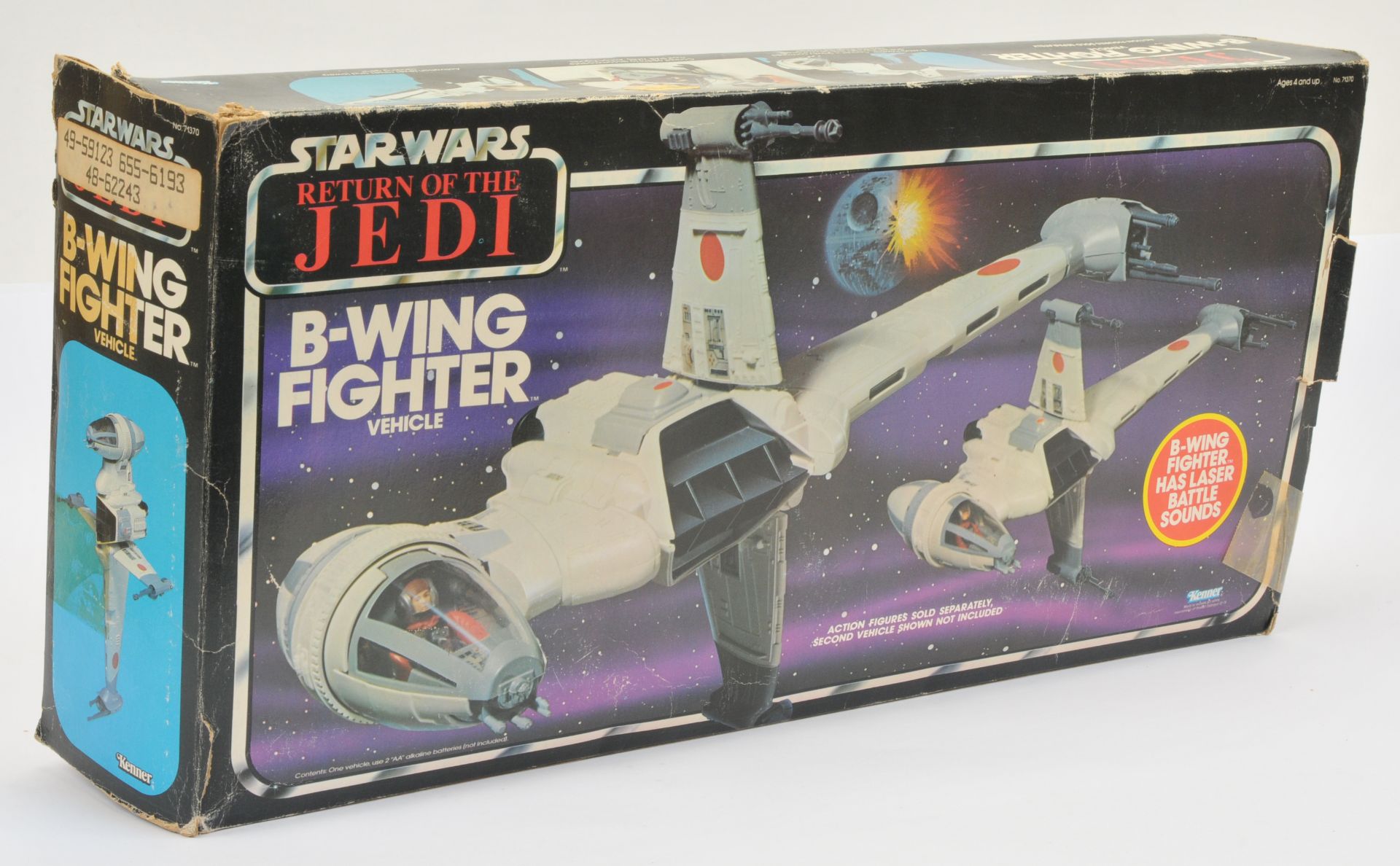 Kenner Star Wars B-Wing Fighter unused contents with decal sheet, instructions, inserts. - Bild 2 aus 3